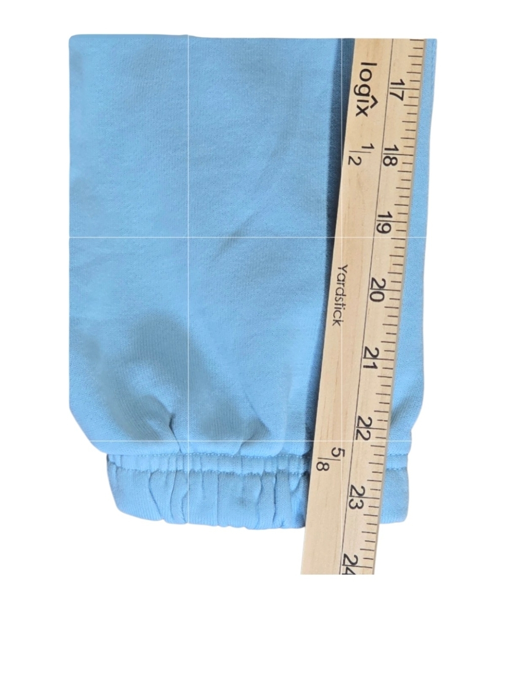 Everlane Track Jogger Sweatpants XS Blue Organic Cotton French Terry Oversized - Picture 6 of 10